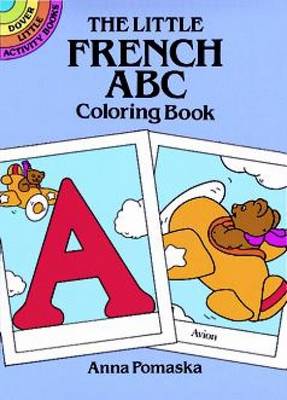 Book cover for The Little French ABC Coloring Book