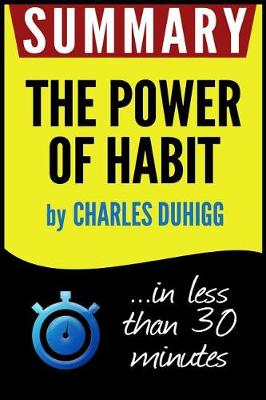 Book cover for Summary of the Power of Habit