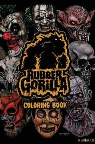 Cover of Rubber Gorilla Adult Coloring Book