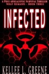 Book cover for Infected - A Post-Apocalyptic Survival Thriller