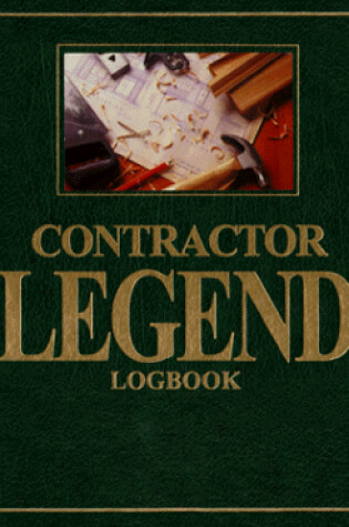 Cover of Contractor Legend Logbook