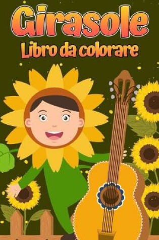 Cover of Libro da colorare di girasole
