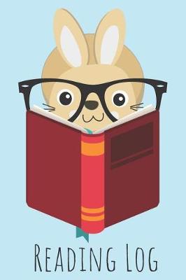Book cover for Kids Rabbit Reading Log