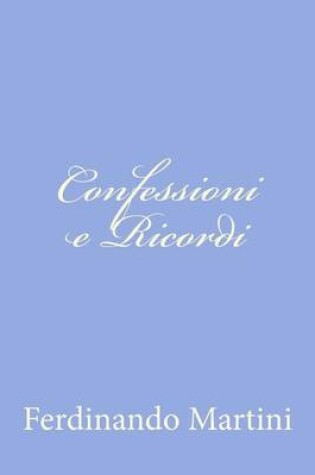 Cover of Confessioni e Ricordi