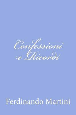 Book cover for Confessioni e Ricordi