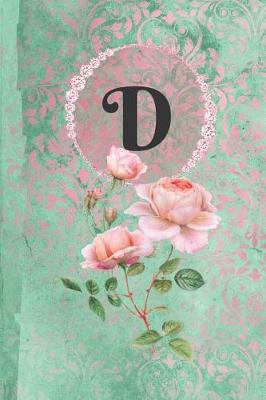 Book cover for Personalized Monogrammed Letter D Journal