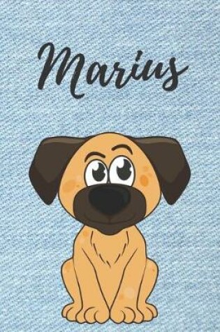 Cover of Marius Hund-Malbuch / Notizbuch Tagebuch
