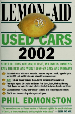 Cover of Lemon-Aid Used Car Guide