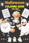 Book cover for Halloween coloring book for kids