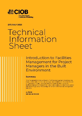 Cover of Facilities Management for Construction Project Managers