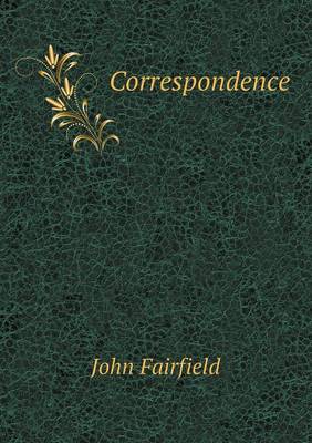 Book cover for Correspondence