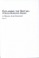 Cover of Explaining the Qur'an