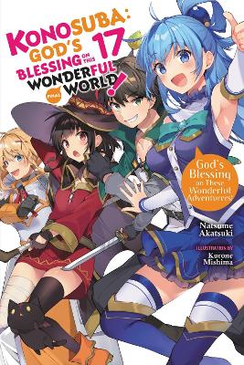 Book cover for Konosuba: God's Blessing on This Wonderful World!, Vol. 17 (light novel)