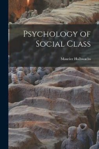 Cover of Psychology of Social Class