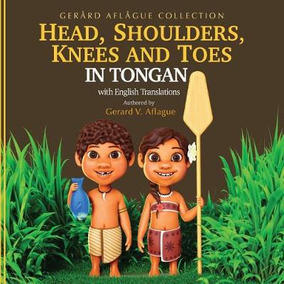 Book cover for Head, Shoulders, Knees, and Toes in Tongan with English Translations