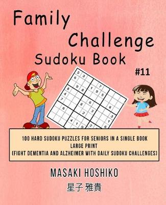 Book cover for Family Challenge Sudoku Book #11