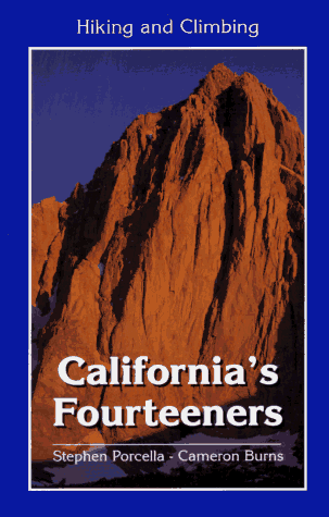 Book cover for Hiking and Climbing California's Fourteeners