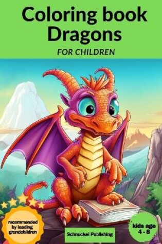 Cover of Coloring book Dragons for children