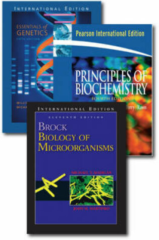Cover of Valuepack:Principles of Biochemisrty/Essentials of Genetics/Brock Biology of Microorganisms and Student Companion Website Plus Grade Tracker Access Card.
