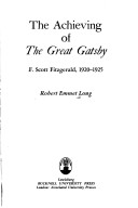 Book cover for The Achieving of "The Great Gatsby"