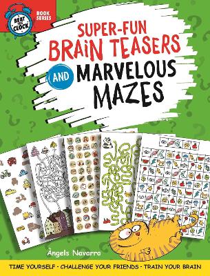 Book cover for Super-Fun Brain Teasers and Marvelous Mazes