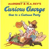 Book cover for Curious George Goes to a Costume Party