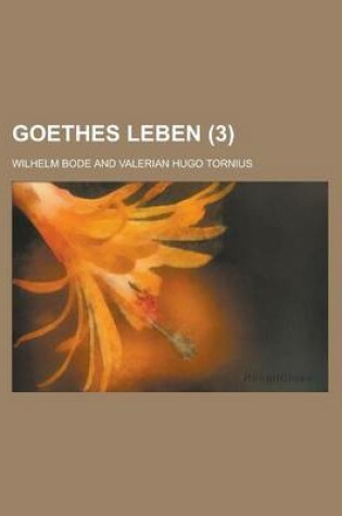 Cover of Goethes Leben (3)