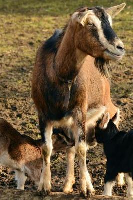 Book cover for Mama Goat and Her Two Kids Journal