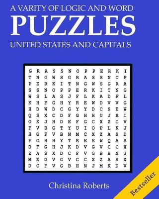 Book cover for Puzzles United States and Capitals