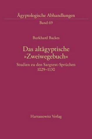 Cover of Das Altagyptische 'zweiwegebuch'