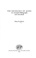 Cover of Sociology of Aging Annot