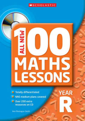 Book cover for All New 100 Maths Lessons, Reception