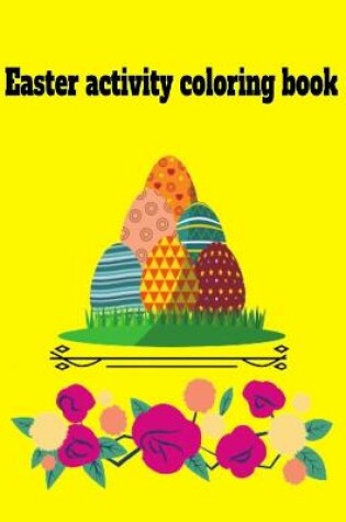 Cover of Easter activity coloring book