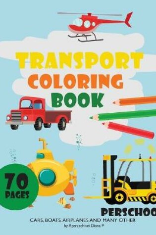 Cover of transport coloring book