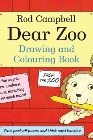 Cover of The Dear Zoo Drawing and Colouring Book