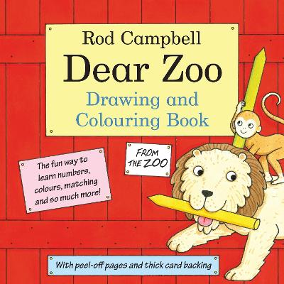 Book cover for The Dear Zoo Drawing and Colouring Book