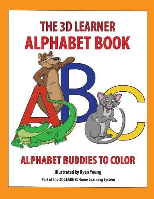 Book cover for 3D Learner Alphabet Book