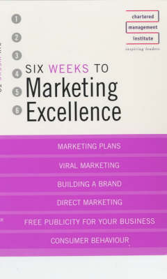 Book cover for Six Weeks to Perfect Your Marketing Skills