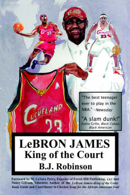 Book cover for LeBron James--King of the Court