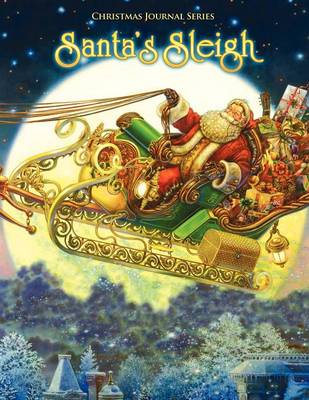 Book cover for Santa's Sleigh, Christmas Journal Series