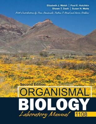 Book cover for Organismal Biology 1108