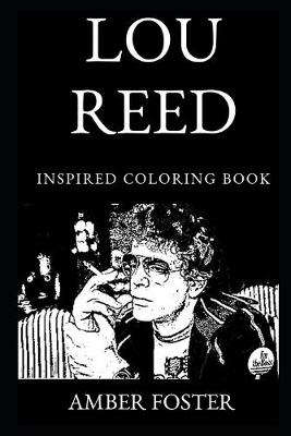 Cover of Lou Reed Inspired Coloring Book