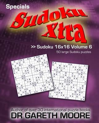 Book cover for Sudoku 16x16 Volume 6