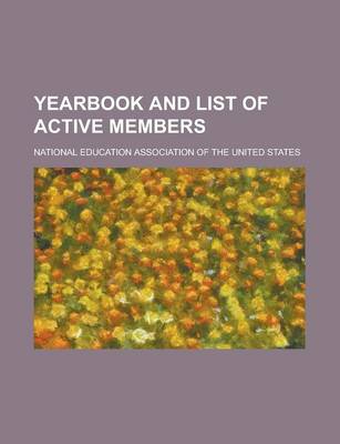 Book cover for Yearbook and List of Active Members