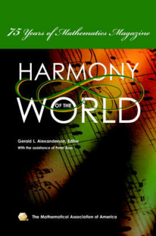 Cover of Harmony of the World