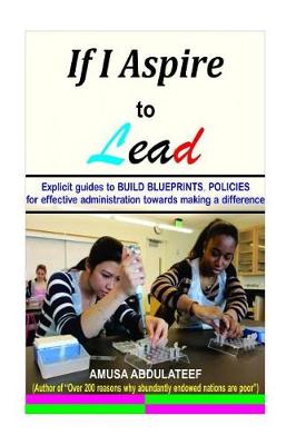 Book cover for If I aspire to lead