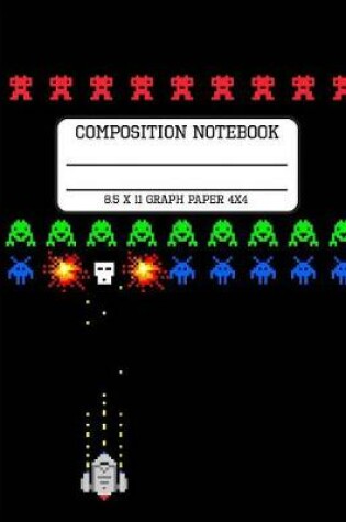Cover of Composition Notebook Graph Paper 4x4