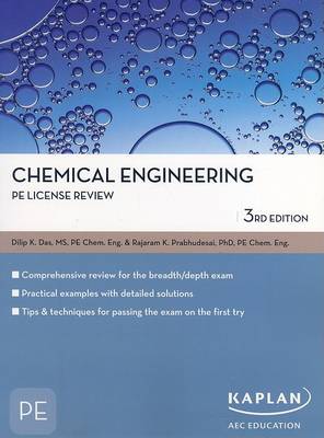 Book cover for Chemical Engineering PE License Review