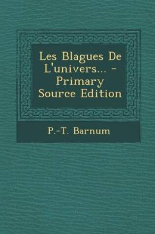 Cover of Les Blagues de L'Univers...