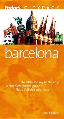 Book cover for Fodors Citypack Barcelona